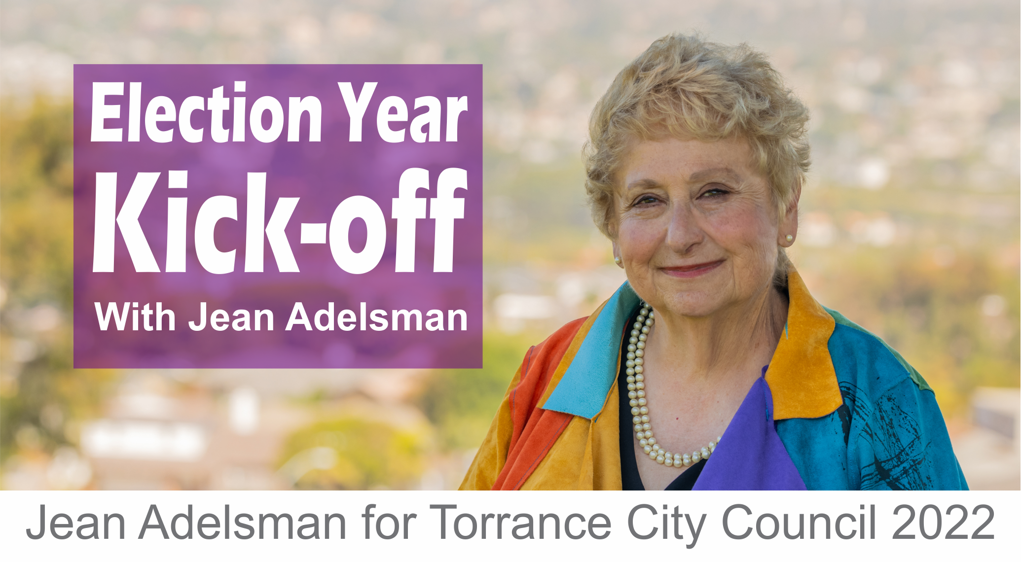 Jean Adelsman for Torrance City Council 2022